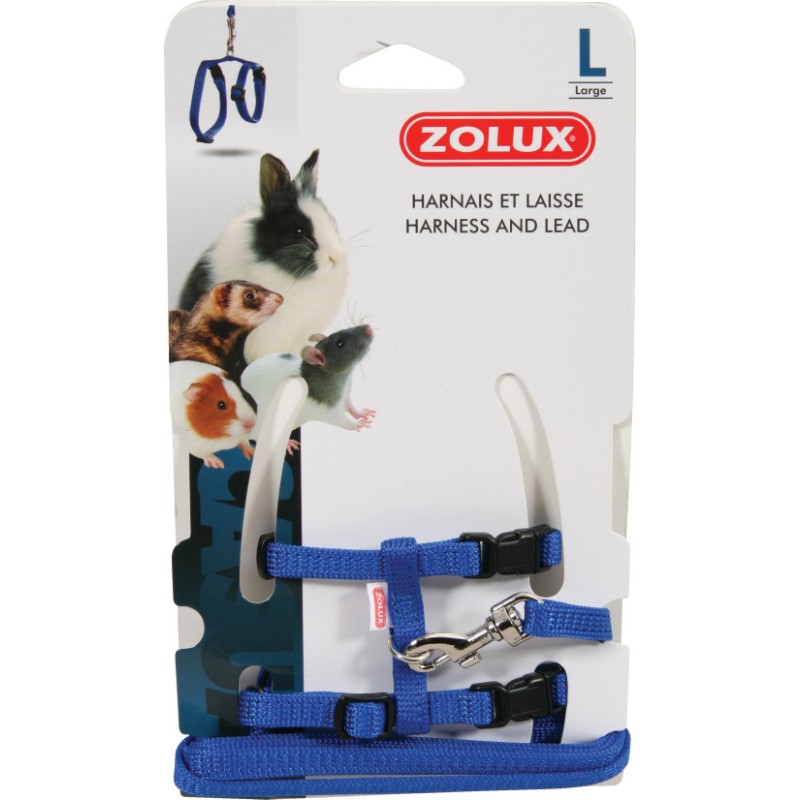 KIT HARNAIS PETIT MAMMIFERE BLEU