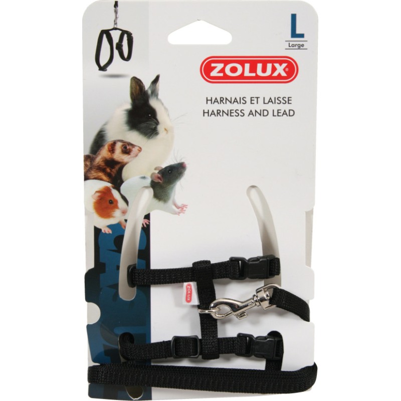 KIT HARNAIS PETIT MAMMIFERE NOIR
