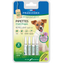Pipette Francodex insectifuge 1ml x4 pour chiots et petits chiens de moins de 10kg 