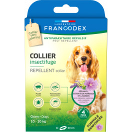 Collier Francodex insectifuge pour chiens de 10 à 20kg