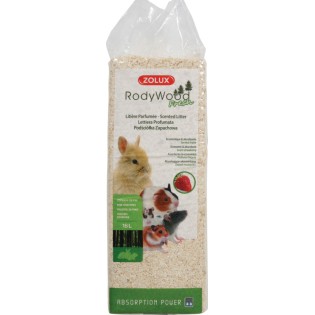 LITIERE RODYWOOD FRAISE 16L