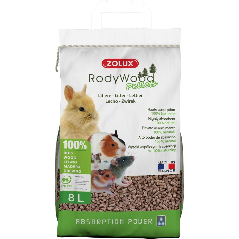 LITIERE RODYWOOD PELLETS