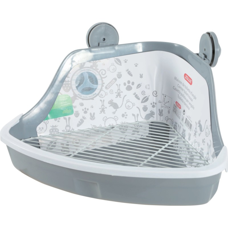 MAISON TOILETTE ANGLE GRIS