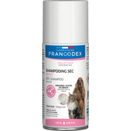 Shampooing sec Francodex de 150 ml pour chiens et chats