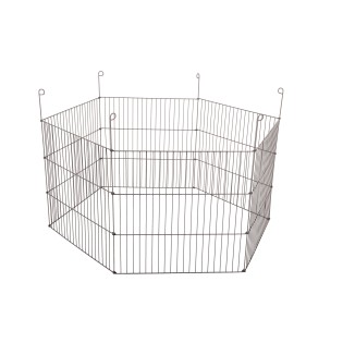 PARC METAL EXT HEXAGONAL 120 GRIS