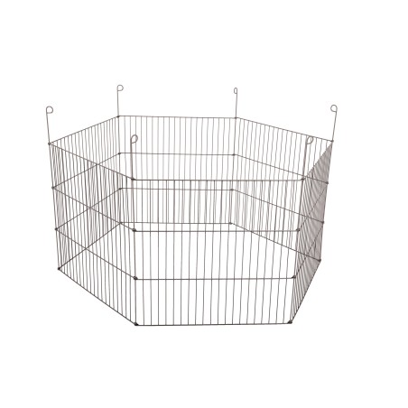 PARC METAL EXT HEXAGONAL 120 GRIS
