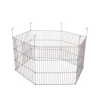 PARC METAL EXT HEXAGONAL 120 GRIS