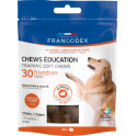Chews education Francodex x30 friandises récompenses de 3g pour les chiens