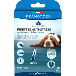 Pipette anti-stress Francodex x4 pour chiens