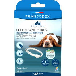 Collier anti-stress Francodex pour chien de moins de 25kg