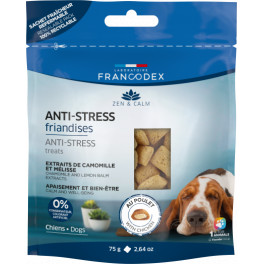 Friandises anti-stress Francodex 75g pour chiens 