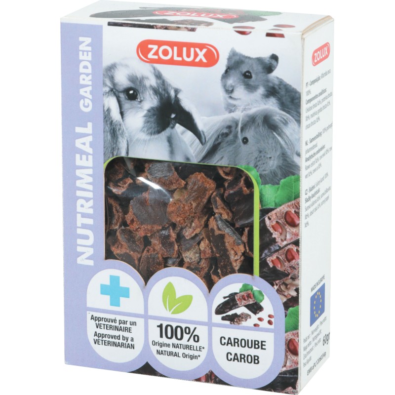 SNACK CAROUBE NMEAL3 GARDEN 60GR