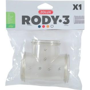 TUBE T RODY GRIS TRANSPARENT