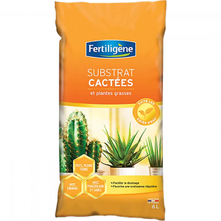 Substrat pour cactées 6L