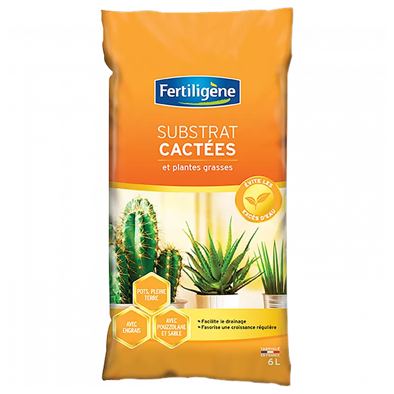 Substrat pour cactées 6L