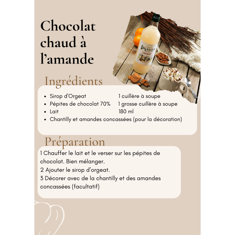 SIROP 1L ORGEAT