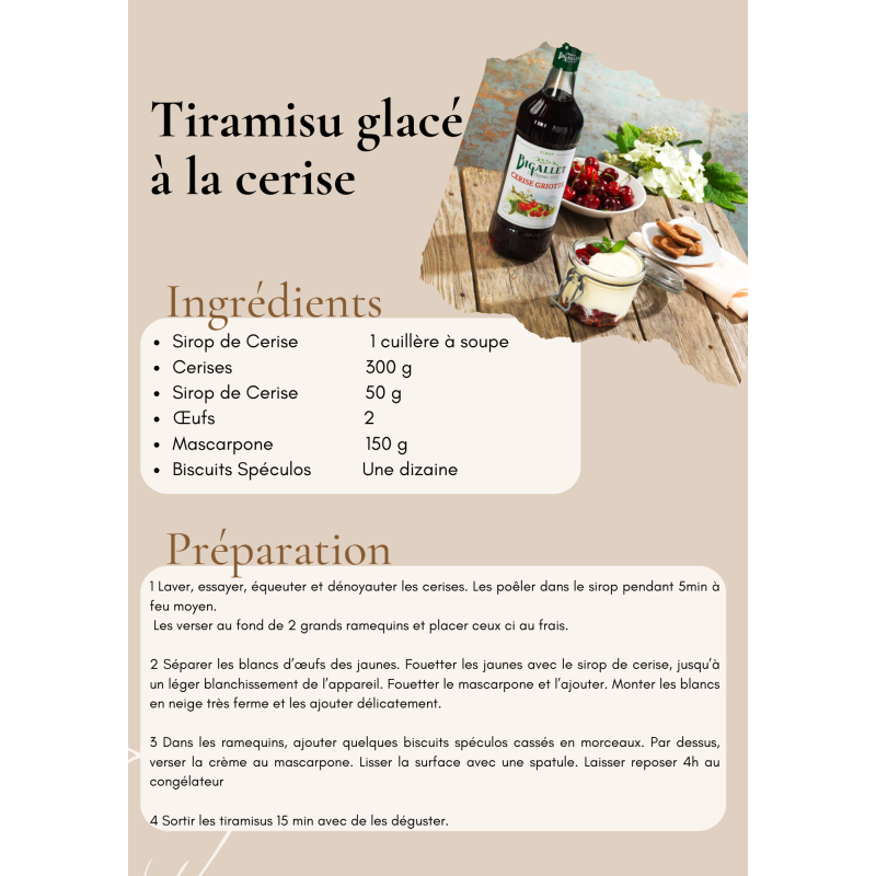 SIROP 1L CERISE GRIOTTE