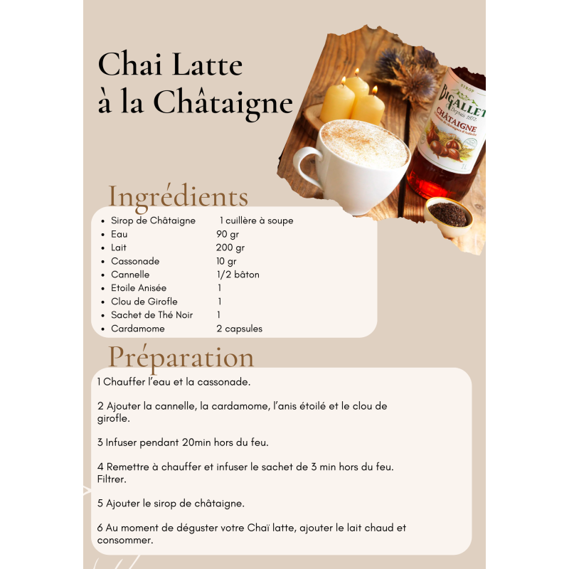 SIROP CHATAIGNE