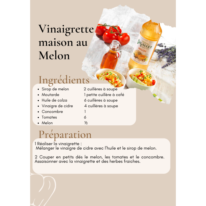 BIGALLET SIROP MELON 1L