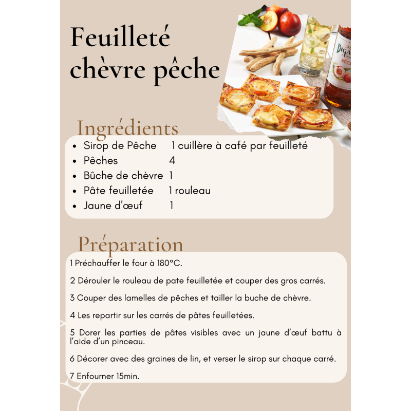 SIROP 1L  PECHE