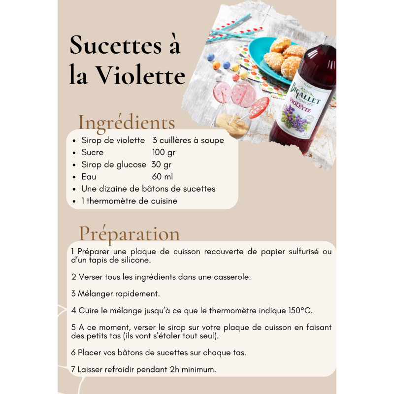 SIROP 1L VIOLETTE