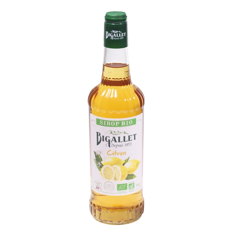 SIROP CITRON BIO 0.7L