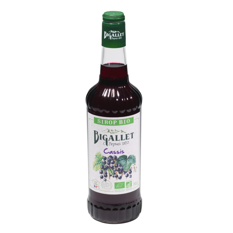 SIROP CASSIS BIO 0.7L