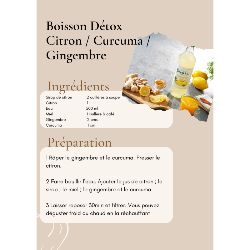 SIROP 1L CITRON JINOT