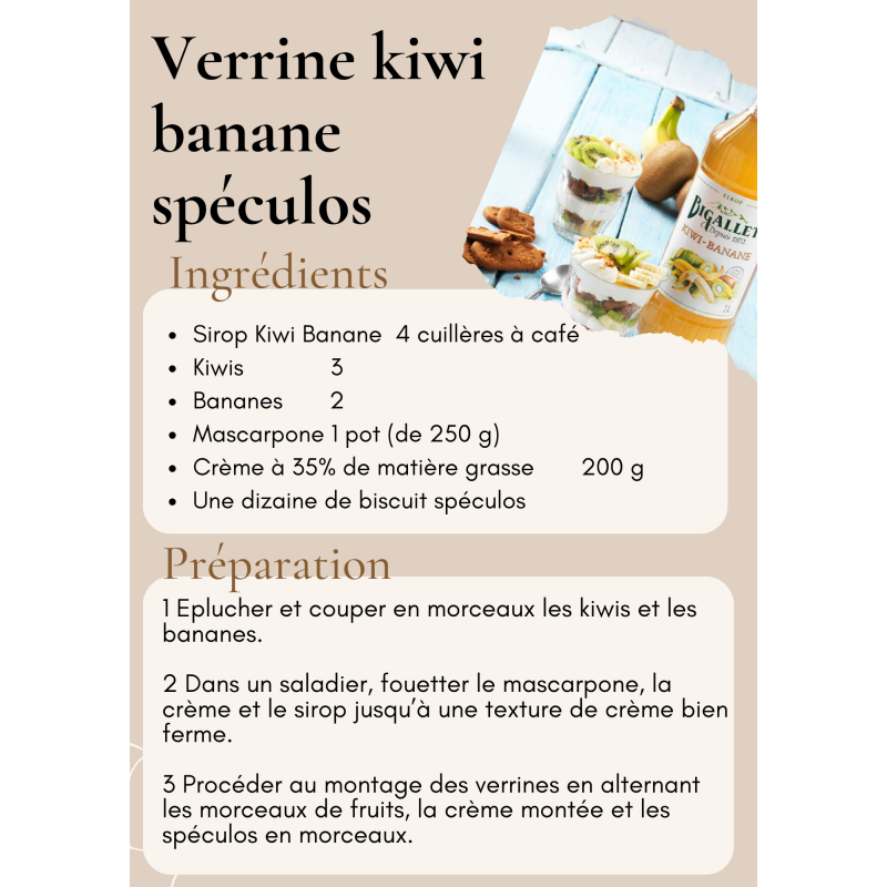 SIROP 1L KIWI BANANE