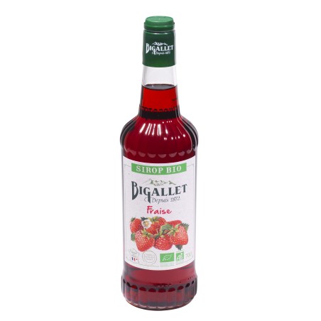SIROP FRAISE BIO 70CL