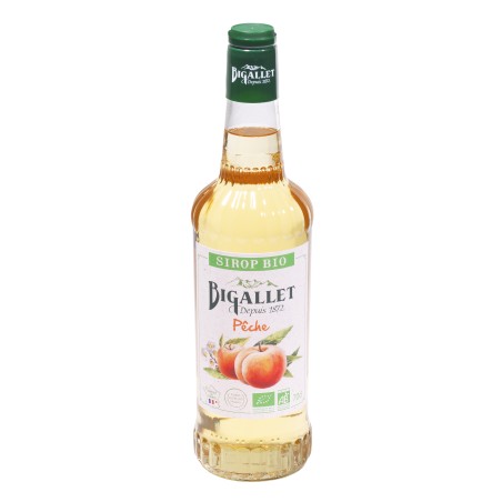 SIROP PECHE BIO 70CL