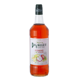 SIROP 1L POMME SANS COLORANT