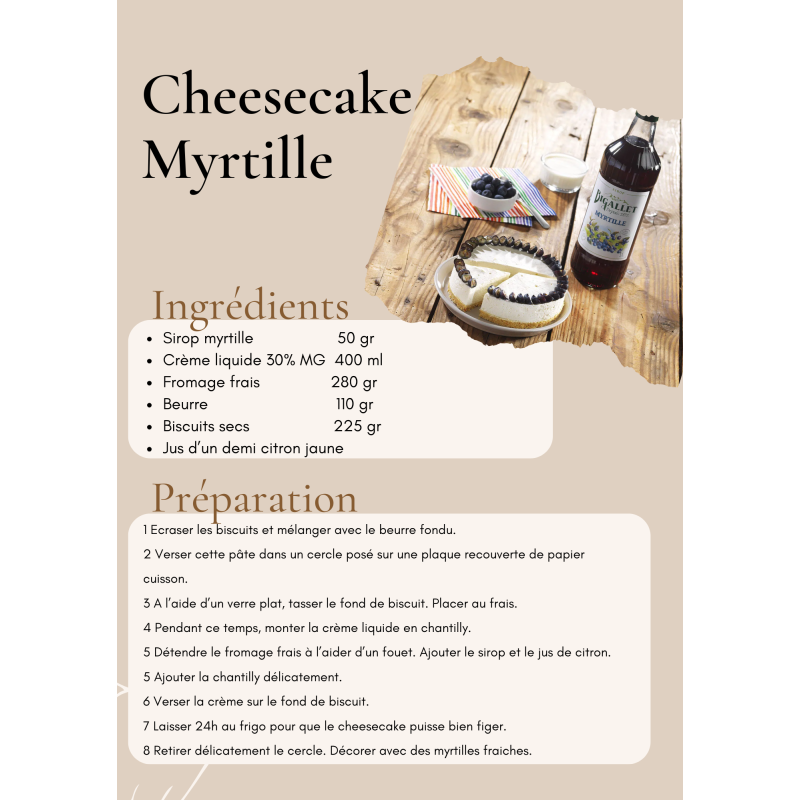 SIROP MYRTILLE 1L