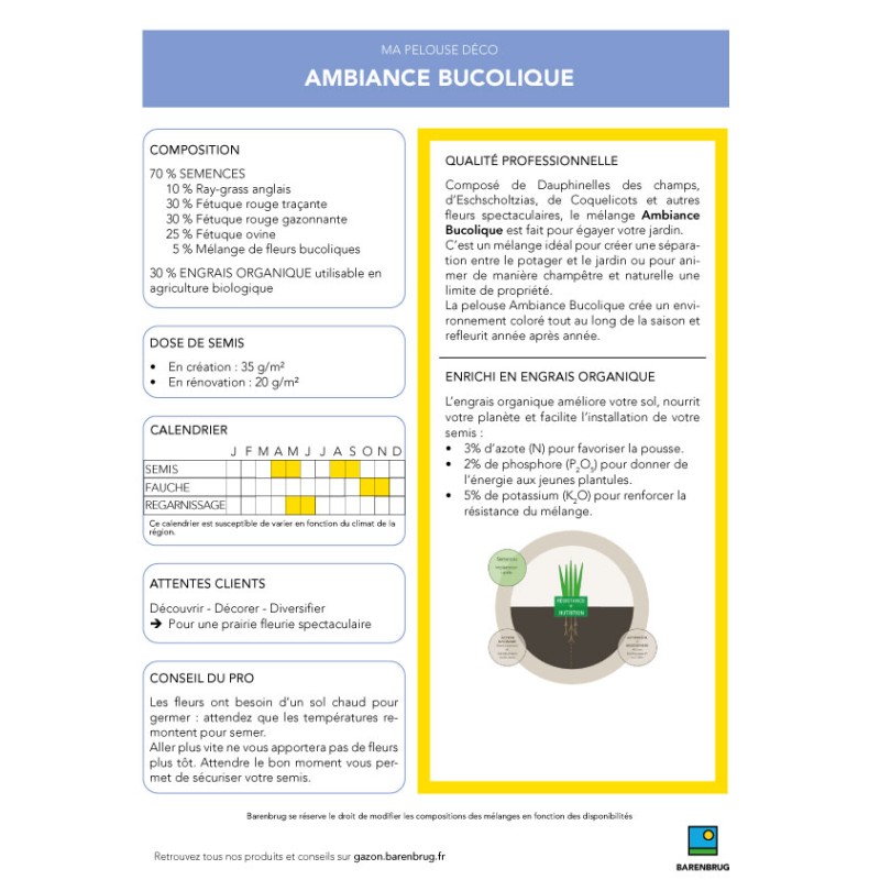 Ambiance bucolique 500g