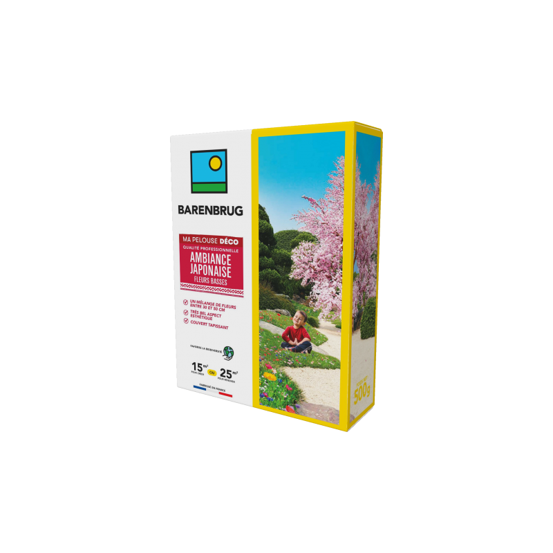 Ambiance japonaise - fleurs basses 500g