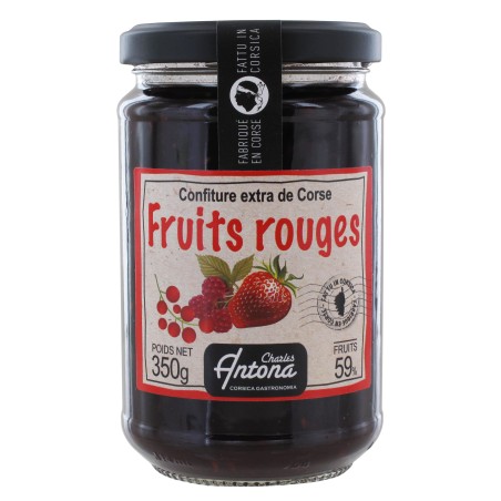 CONFITURE FRUITS ROUGES 350G