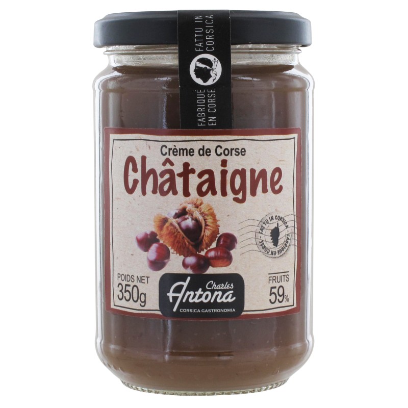 CONFITURE CHATAIGNE CORSE VANILLE 350G