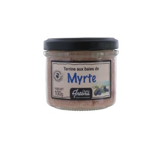 TERRINE PORC AUX MYRTES 100G