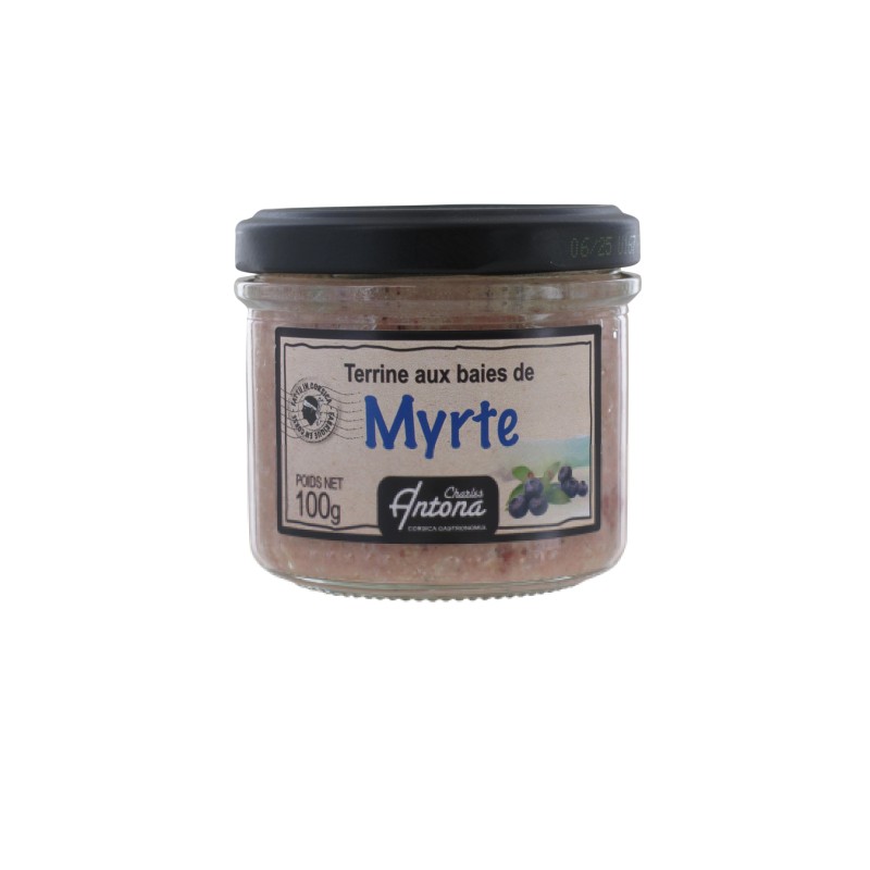 TERRINE PORC AUX MYRTES 100G