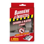 Pièges collants anti-cafards - Etui de 2 pièges