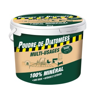 Poudre de Diatomées - seau 2 kg