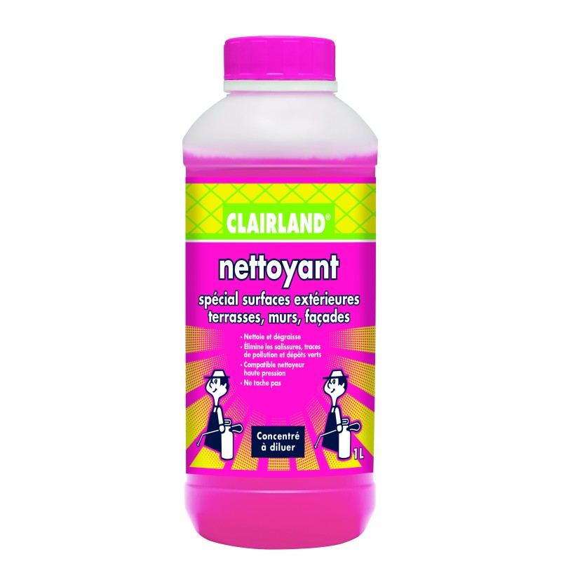 Nettoyant spécial surfaces extérieures Terrasses, Murs, Façades