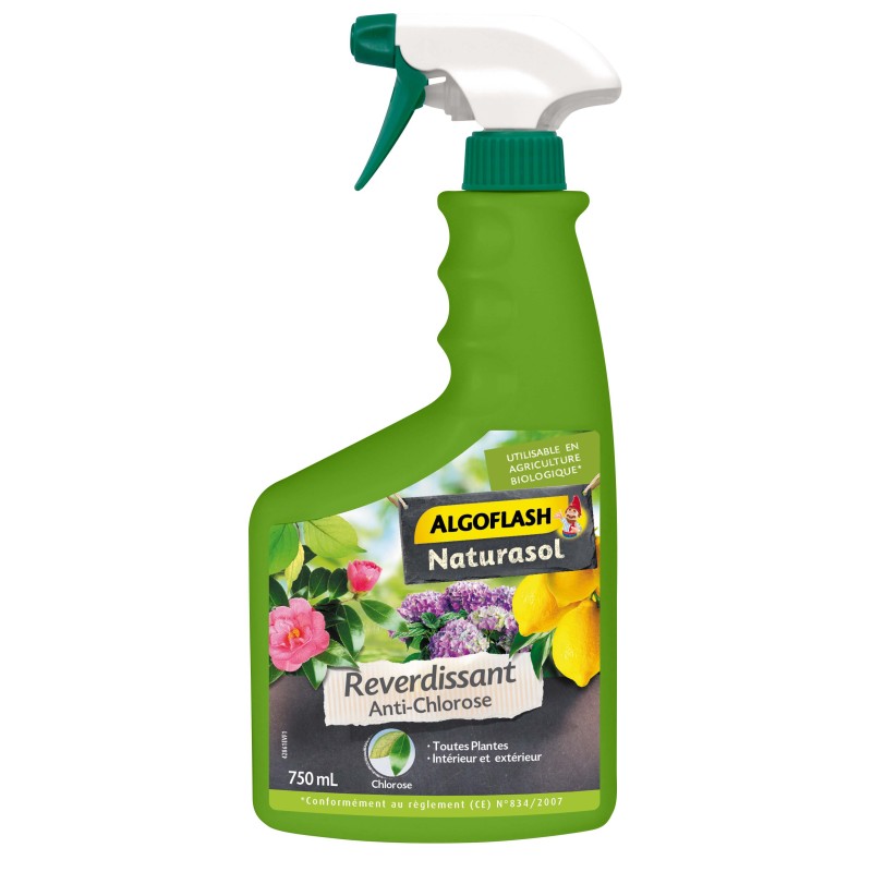 Anti-Chlorose Reverdissant Toutes Plantes - Prêt à l'Emploi 750 mL