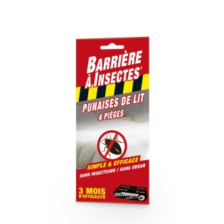 Pièges collants anti-punaises de lit - Etui de 4 pièges