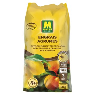 Engrais Granulés Agrumes 5 kg UAB