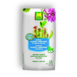 Terreau Plantes Carnivores et Terre de Bruyère 2,5 L