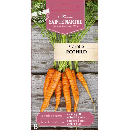 CAROTTE POTAGERE ROTHILD BIO