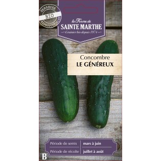 CONCOMBRE LE GENEREUX BIO