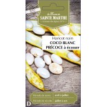 HARICOT COCO BLANC PRECOCE A ECOSSER BIO