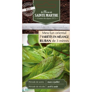 RUBAN MESCLUN ORIENTAL BIO